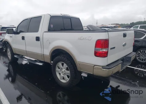 2008 Ford F-150 Lariat from USA, damaged, VIN 1FTPW14V08KB23600